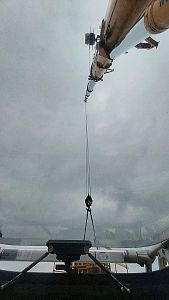 Manipulace s břemeny na obchvatu u Olomouce