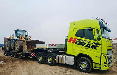 Podvalník Goldhofer pětinápravový