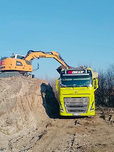 Přeprava stavebního materiálu