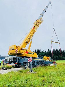 Pronájem autojeřábů s obsluhou