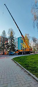 Pronájem autojeřábů s obsluhou